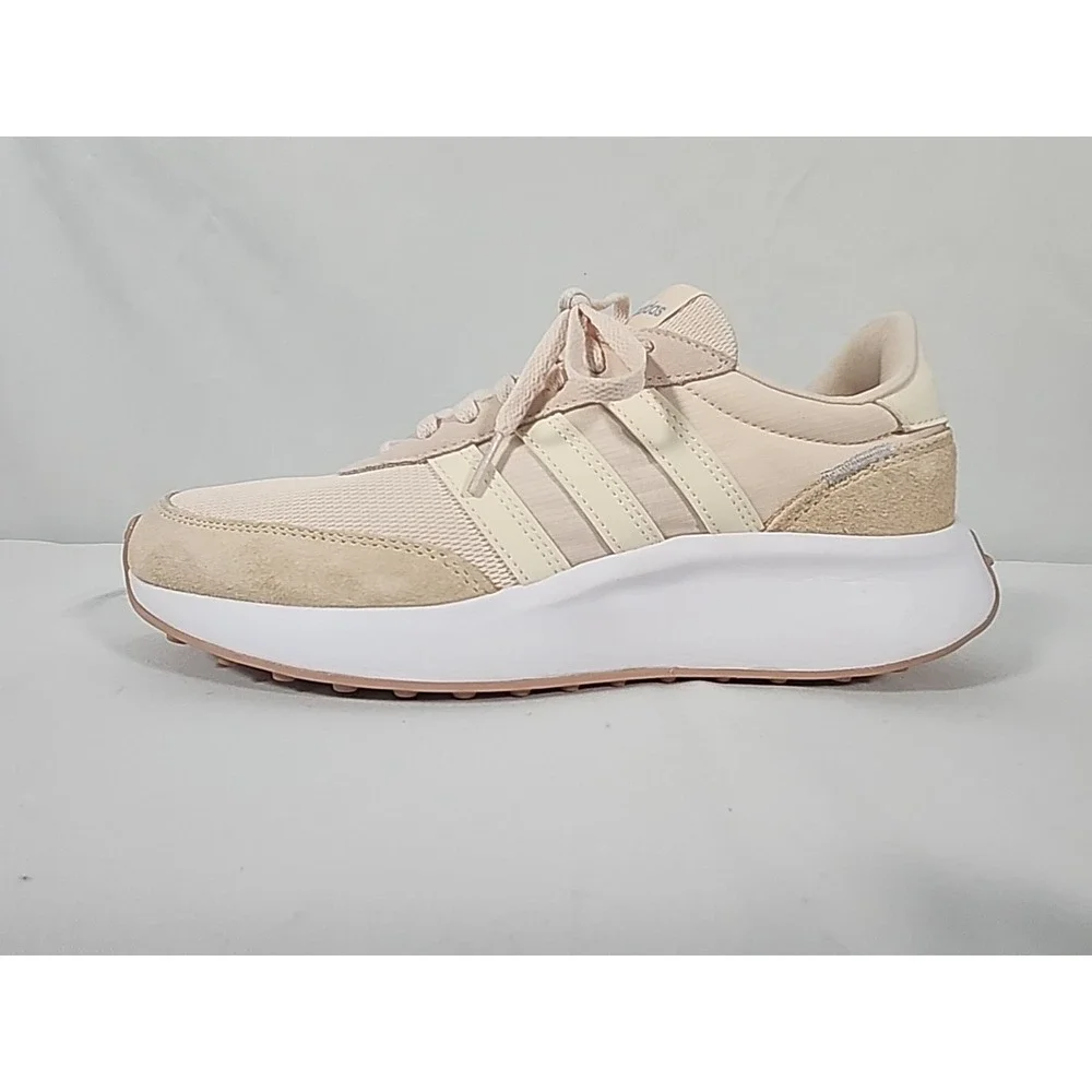 Adidas Run 70s Running Shoes Sneakers Wonder Quartz Chalk HP7858‎ Woman Size 9